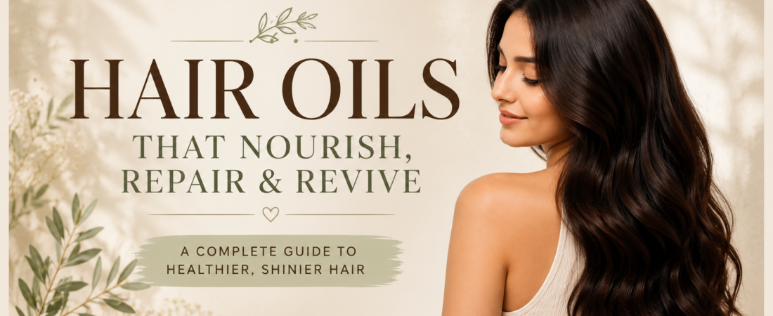 Hair Oils That Nourish, Repair, and Revive: A Complete Guide to Healthier, Shinier Hair